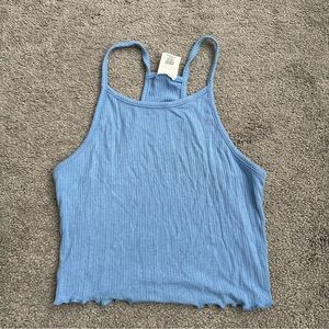 Girls blue tank top
